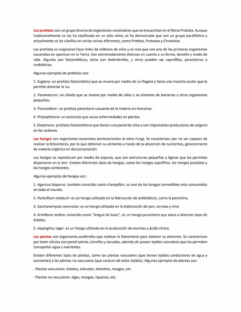 La historia del origen de la vida en la Tierra es un tema complejo y aún poco comprendido en su
totalidad. Se cree que la vida en la Tierra 