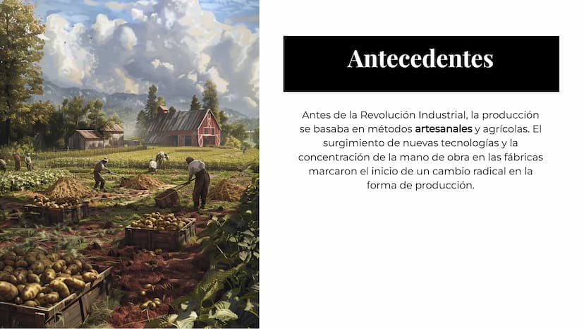 La Revolución
Industrial y el
Surgimiento del
Capitalismo: Un
Análisis Profundo Introducción
La Revolución Industrial marcó un
punto de infl