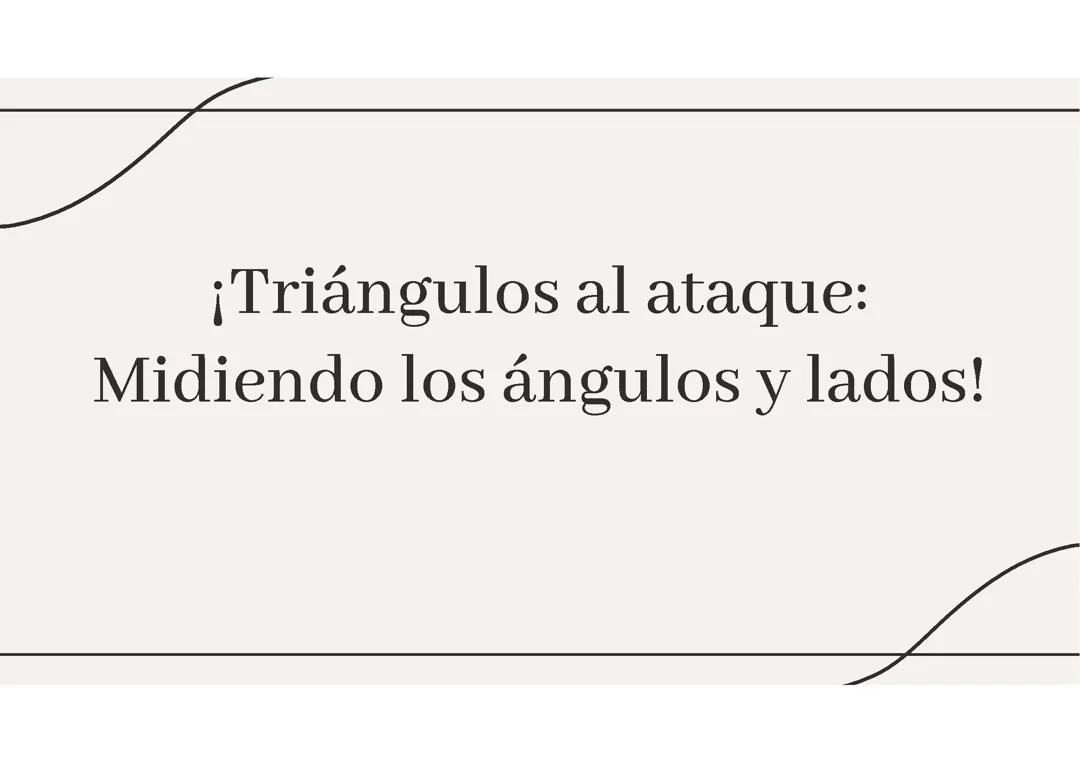 Los triángulo geometría 