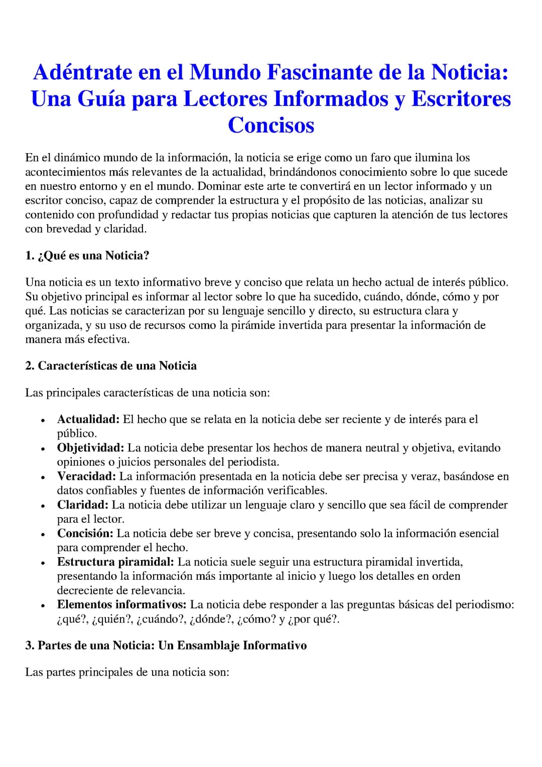 LA NOTICIA