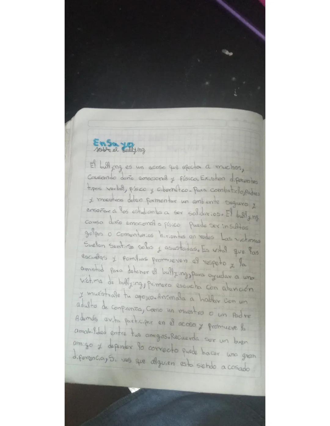 Análisis detallado sobre el bullying