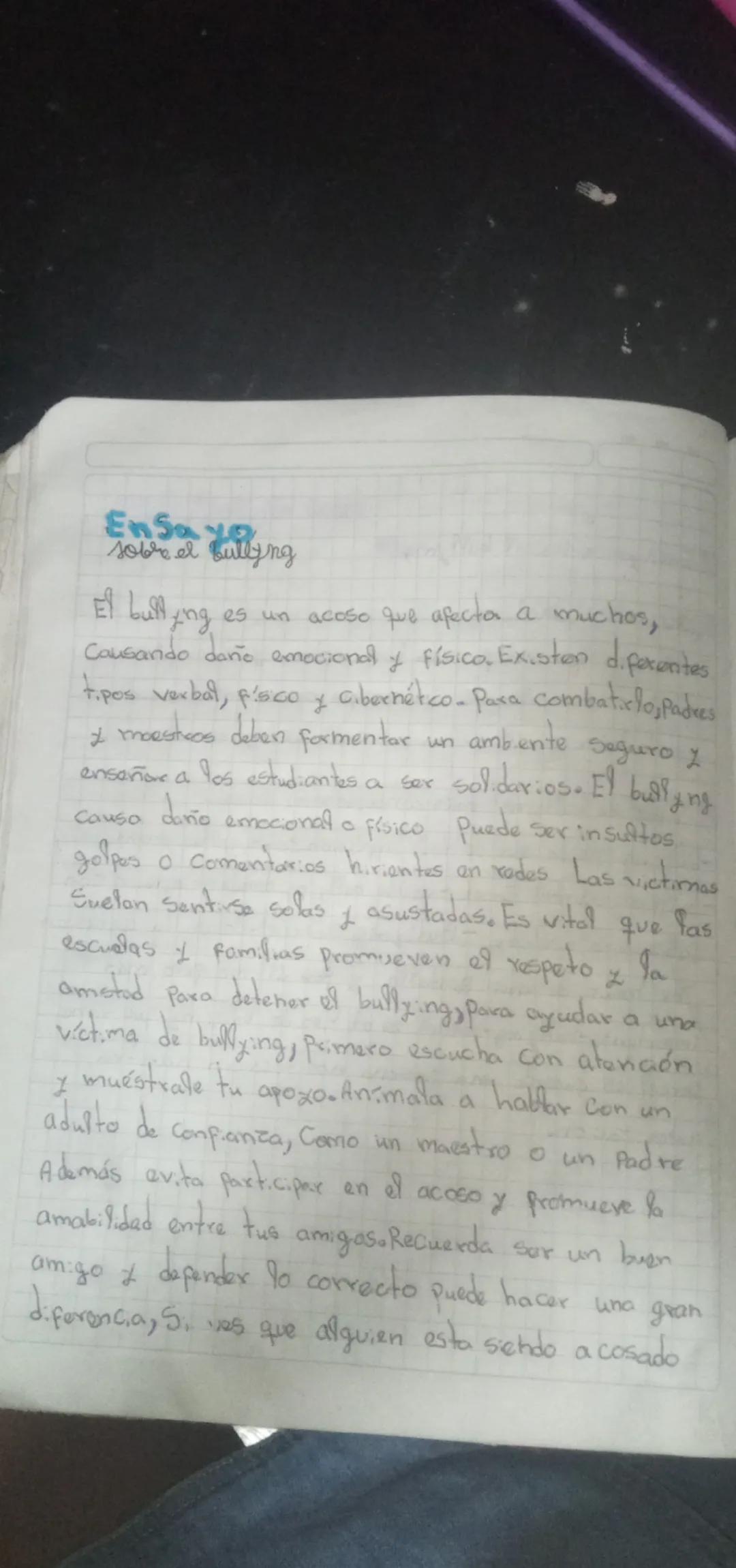+
En Sa yo
sobre el bullying
Fully
El bullying es un acoso que afectan a muchos,
Causando daño emocional y física. Existen diferentes
tipos 