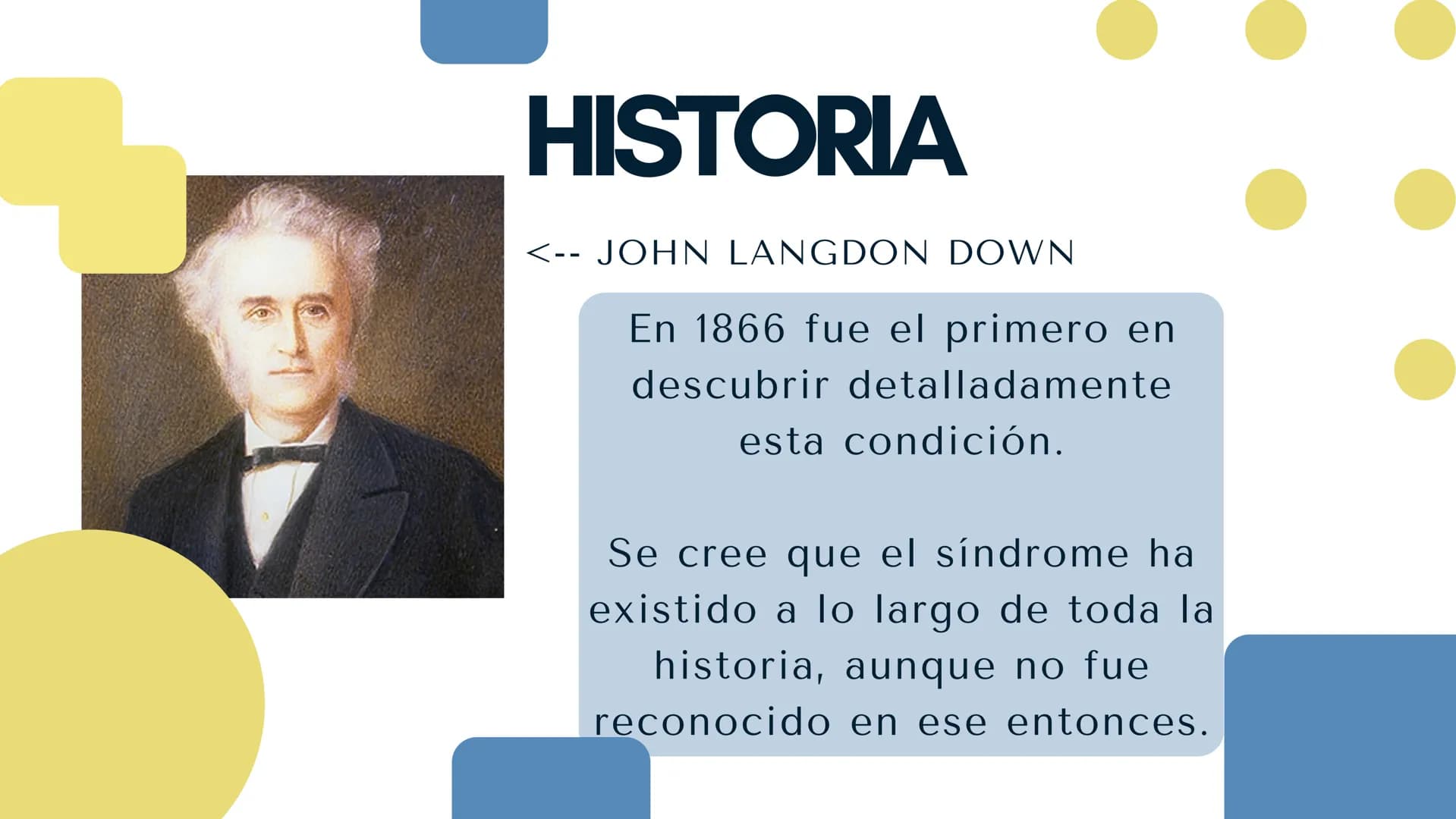 HABLEMOS DE EL
SÍNDROME DE
DOWN ¿QUÉ ES?
88
Transtorno genético
producido por una
división anormal en el
cromosoma 21.
Éste síndrome crea
in