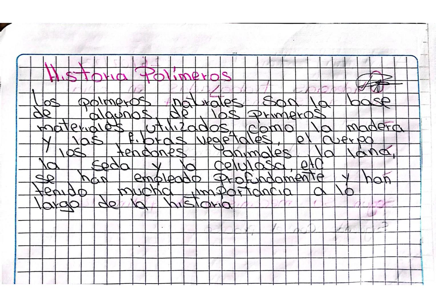 Historia Polimeros
polmeros naturates
algunos de Mos
materiales Jutilizados,
7. has f. bras veget
Н
Los
tencones
koda
han
Son 10 base
Primer