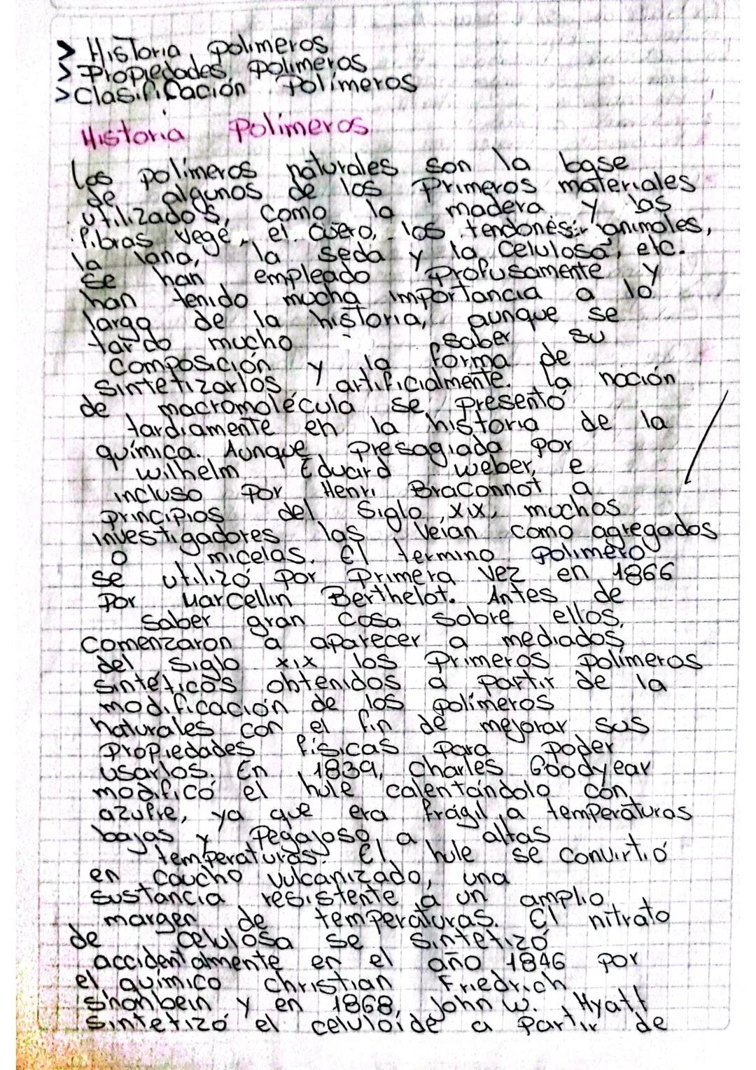 Historia Polimeros
polmeros naturates
algunos de Mos
materiales Jutilizados,
7. has f. bras veget
Н
Los
tencones
koda
han
Son 10 base
Primer