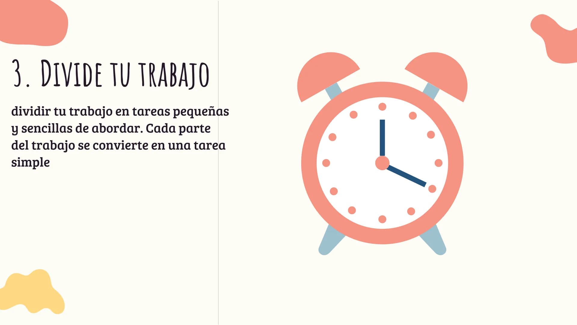 Como Vencer la
procrastinación
A
* в
1. ESTABLECE TUS OBJETIVOS
A la hora de definir objetivos debes procurar
que sean lo más específicos po