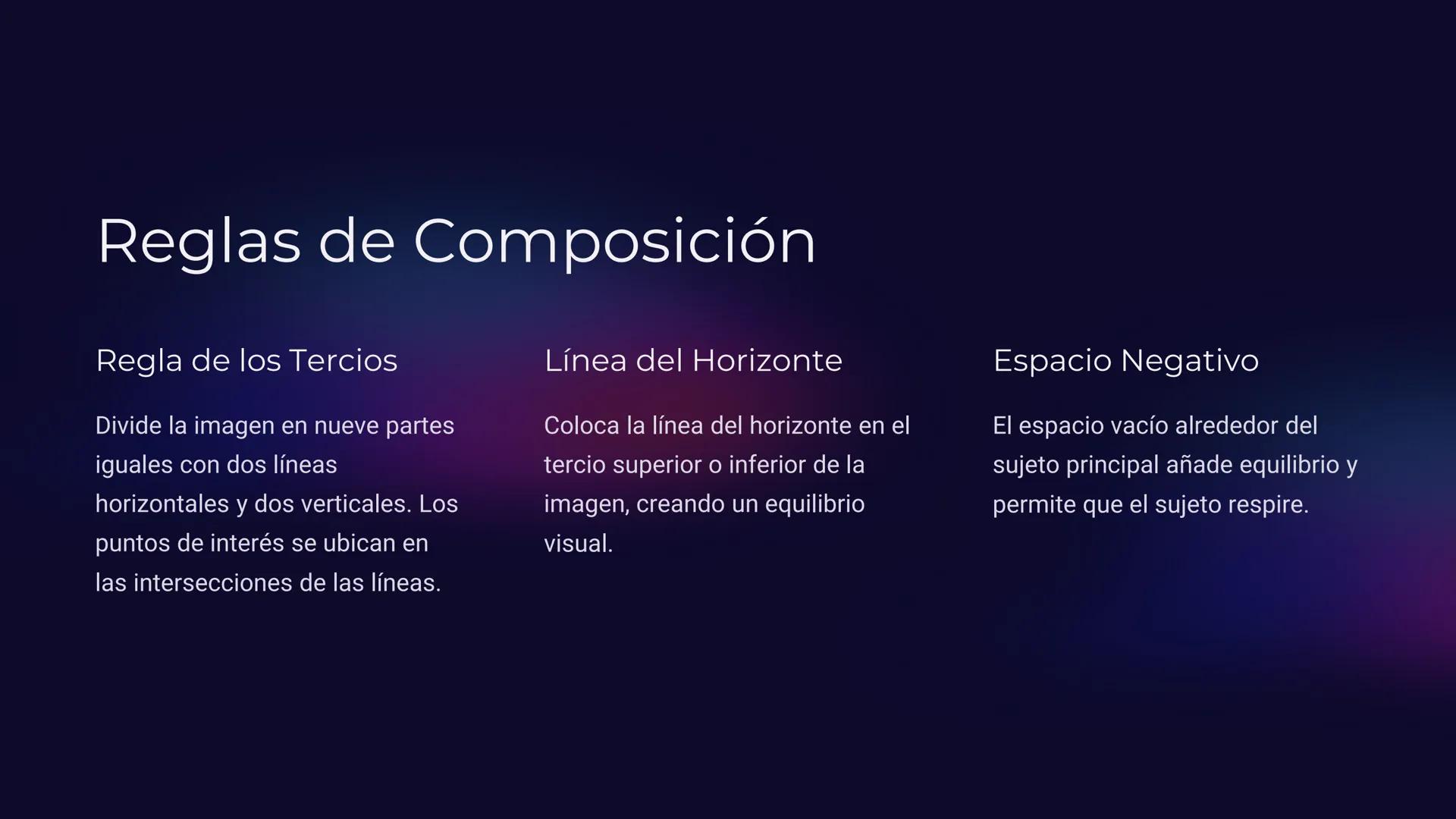 Introducción a
la Fotografía
La fotografía es un arte y una ciencia que nos permite capturar
momentos y expresar ideas a través de imágenes.