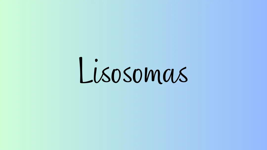 Descubre Todo Sobre los Lisosomas: Esenciales para la Vida Humana