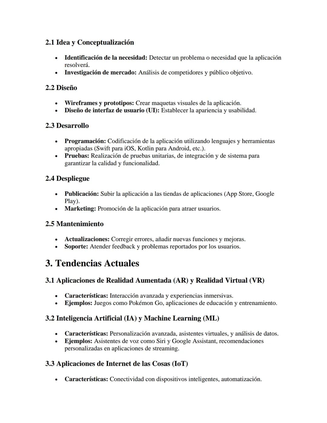 Aplicaciones Móviles
APUNTES//
1. Definición y Tipos
1.1 Aplicaciones Nativas
•
•
Definición: Diseñadas y desarrolladas específicamente para