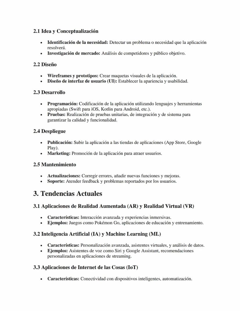 Aplicaciones Móviles
APUNTES//
1. Definición y Tipos
1.1 Aplicaciones Nativas
•
•
Definición: Diseñadas y desarrolladas específicamente para
