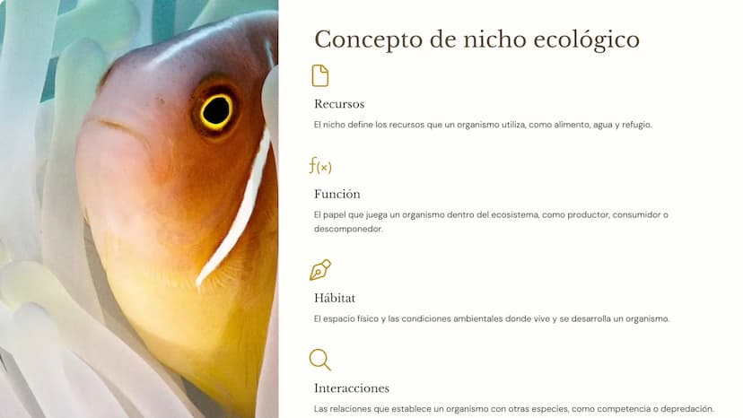 la ecología
La ecología es la ciencia que estudia las interacciones entre los
organismos y su entorno. Comprender los factores bióticos y
ab
