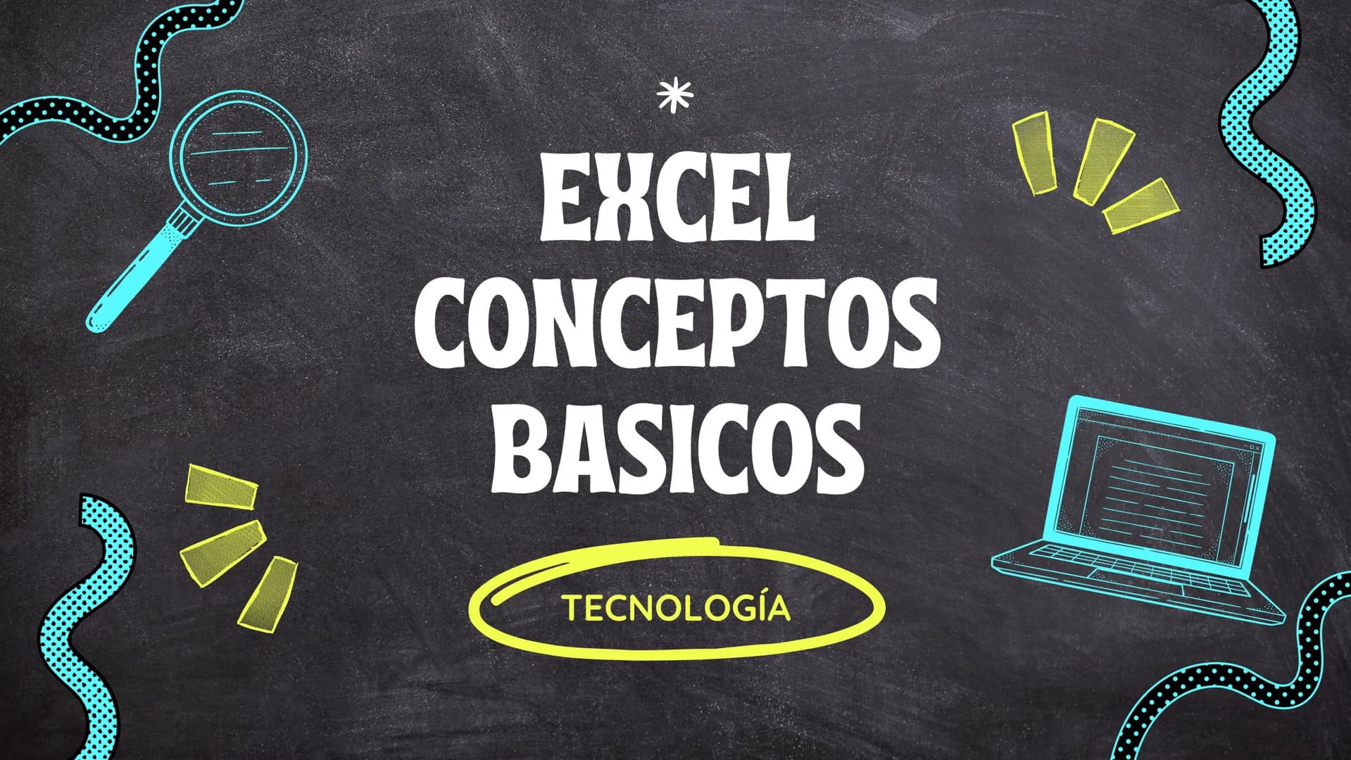 EXCEL CONCEPTOS BASICOS