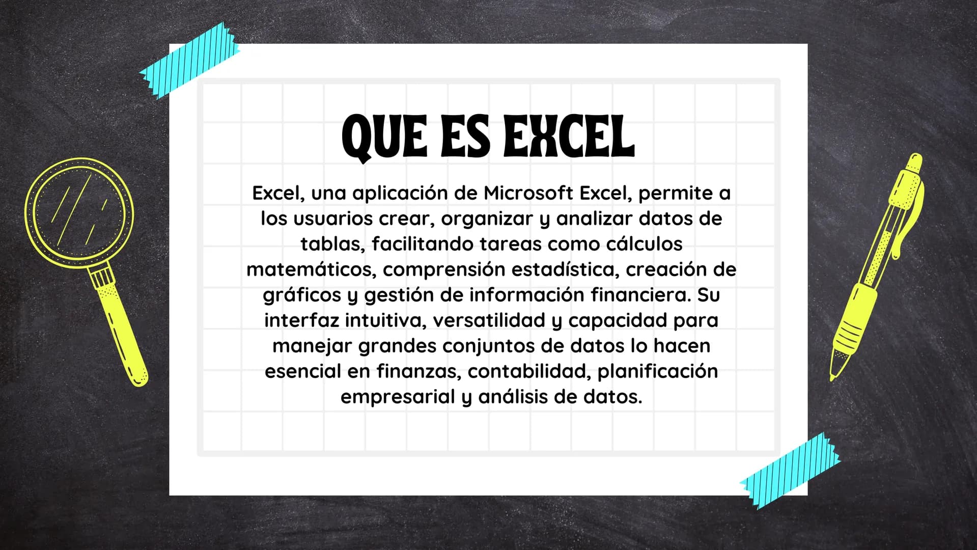 EXCEL CONCEPTOS BASICOS