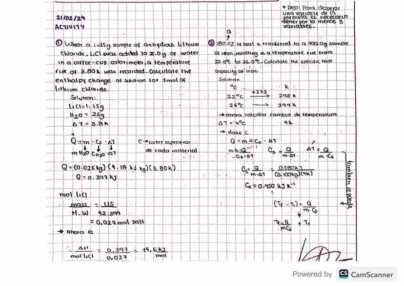 31/01/24
LAWS OF THERMODINAMIC
ZEROETH CAW
Temperature.
Two systems in equilibrivon with a third
system are in thermal equilibrium with
each
