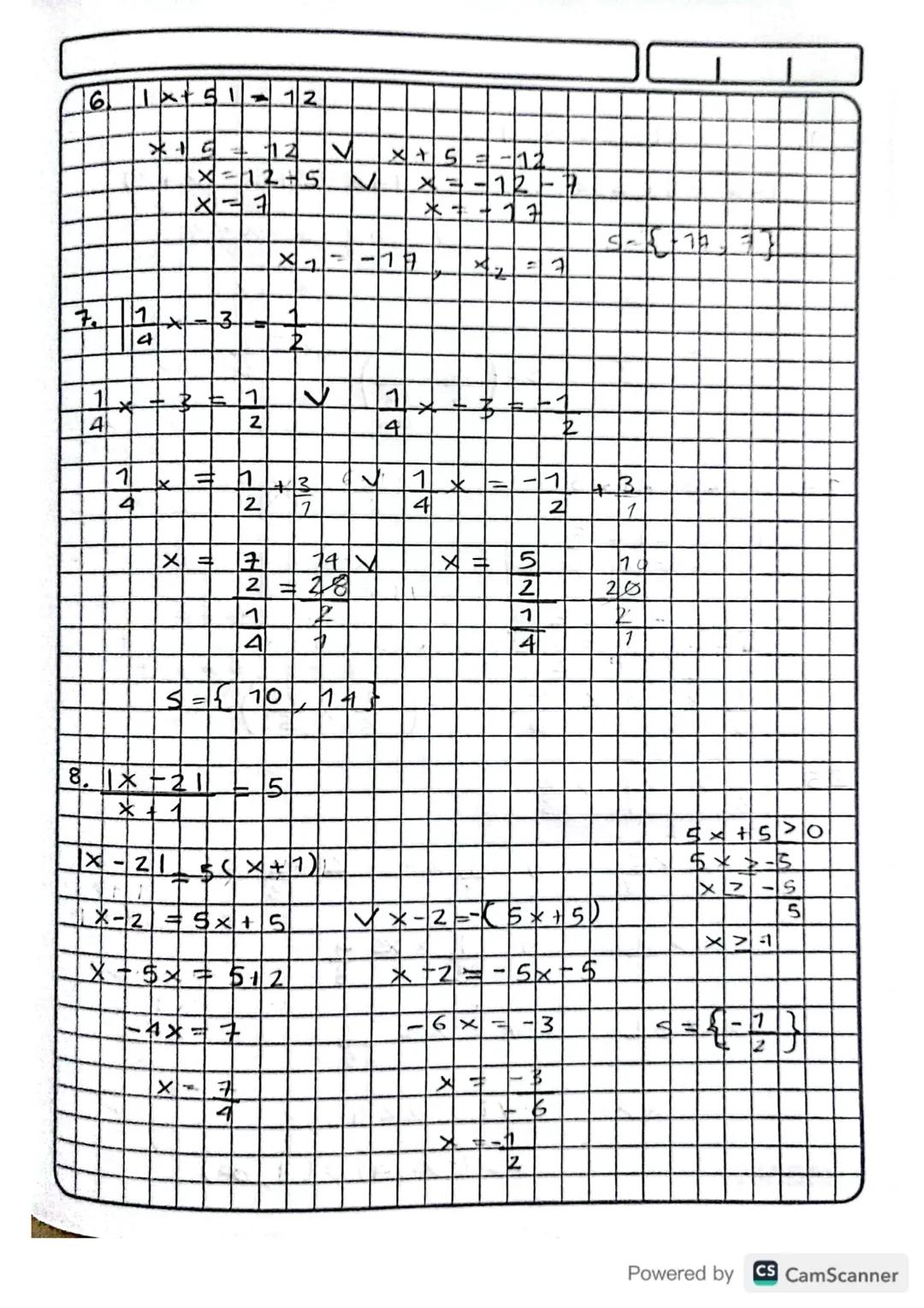 Inecuacionescon valor absoluta.
• Son expresiones de la forma
lax+blic, lax+bl<c
- lax+ bl>c, a, byc ER, C>O.
Propiedades
a E Raz0
2. 1x Las