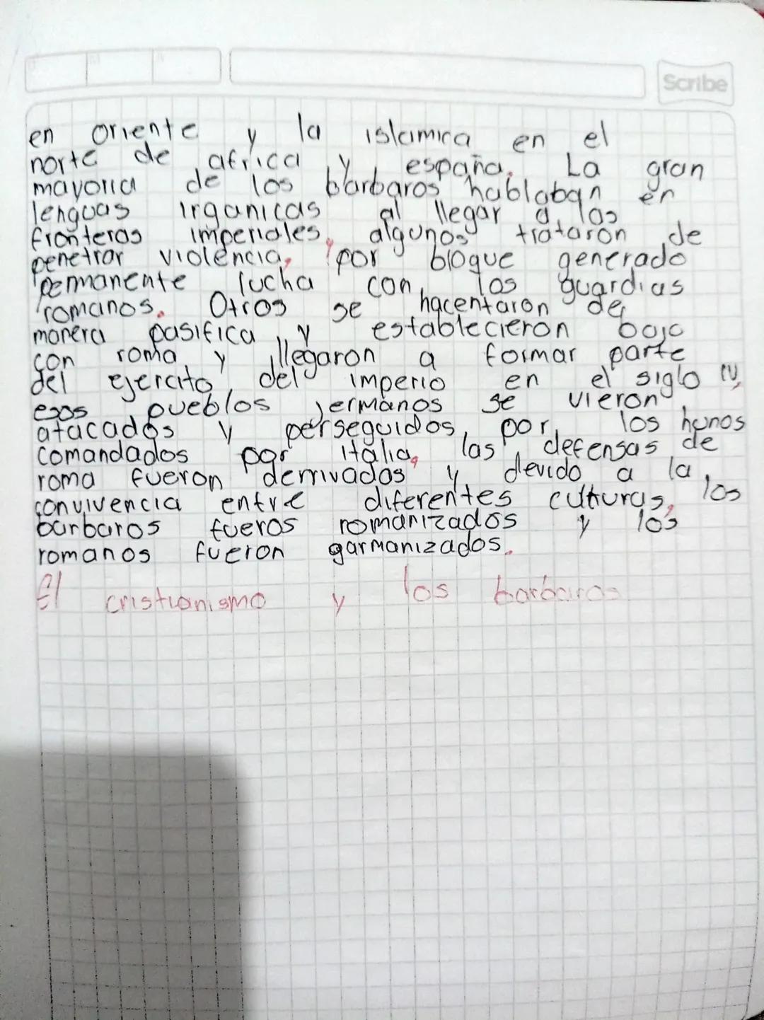 # Invaciones varbaras

das invaciones envanicas en el siglo v
nos son una novedad para el mundo
romano, hay que teper en cuenta que
desde el