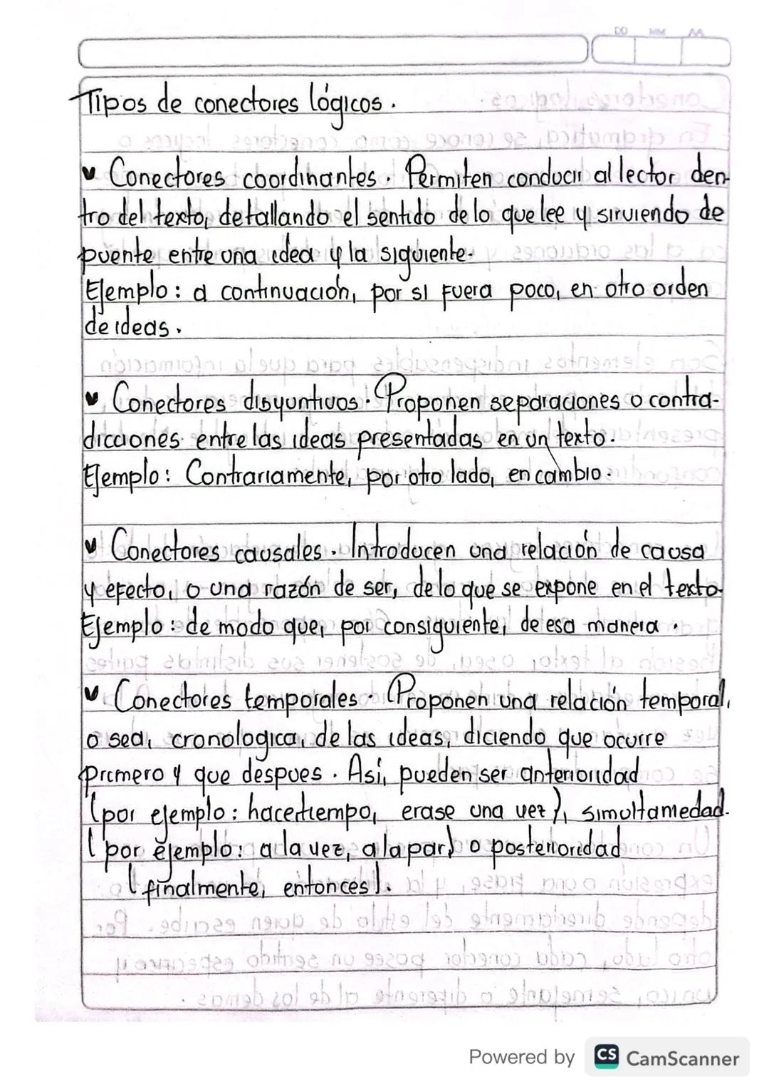 # Conectores logicos.
- En gramatica, se conoce como conectores logicos o
conectores discursivos a Cierto tipo de palabras o expre-1
siones 