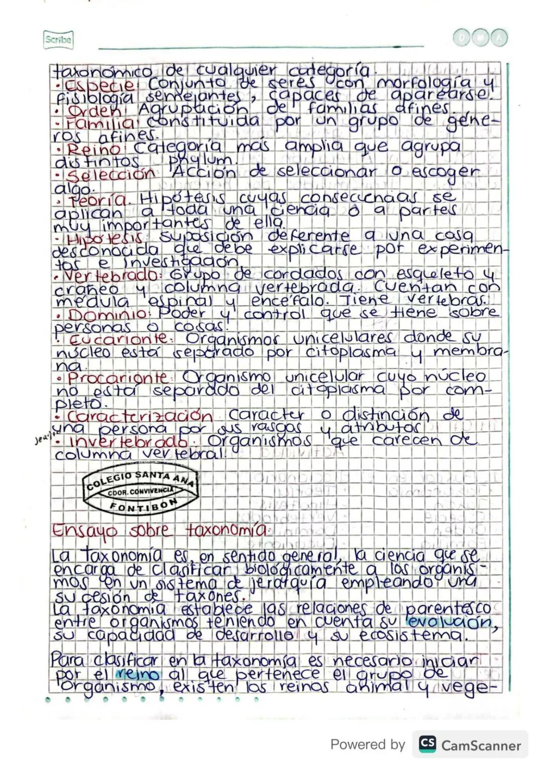 duplica 4 puede dar origen a los seres vivos.
31. 05. 19.
Laxonomia
Actividad Clasificación de 9°D.
TAXONOMIA
Ciencia que nos permite realiz