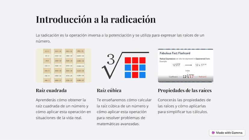 -x
0108
Sx
Aprende todo sobre potenciación
X-u
O
y radicación
C
Coración cientifica y bn sinn
en cos+ba x)
En esta lección, estarás a cargo 
