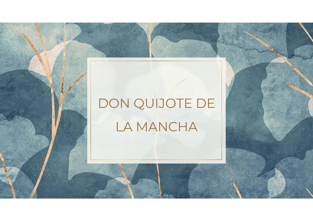 Analisis Don QUijote de la mancha