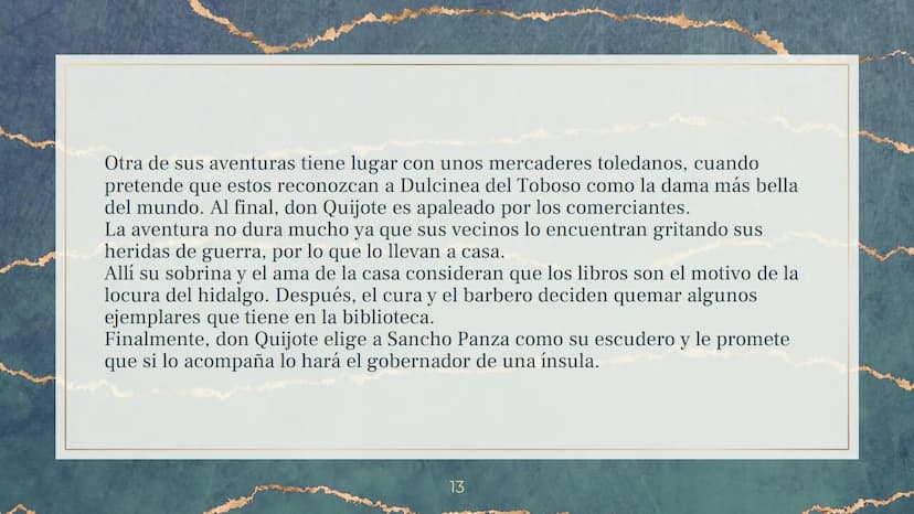 DON QUIJOTE DE
LA MANCHA CONTENIDOS
1. BIOGRAFIA DEL AUTOR, MIGUEL DE CERVANTES
SAAVEDRA
PRESENTACION DE LA OBRA
3. RESUMEN DE LA OBRA
2315
