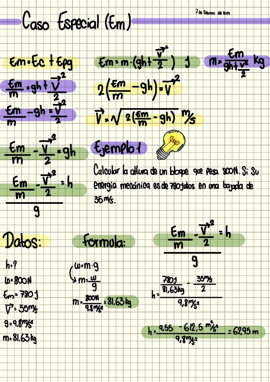 Todo sobre Fórmulas de Física: 5 Fórmulas Básicas y Más (PDF)