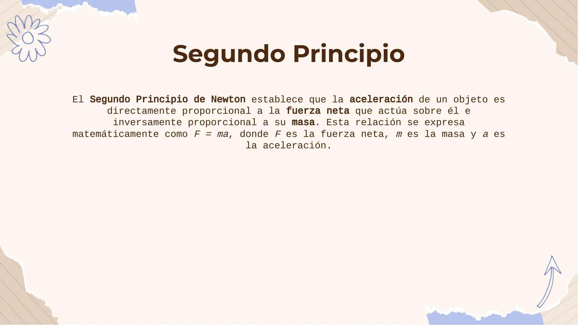 # Los Principios
## Fundamentales de la
## Dinámica Según Isaac
## Newton Introducción

En esta presentación se abordarán los
Principios Fun
