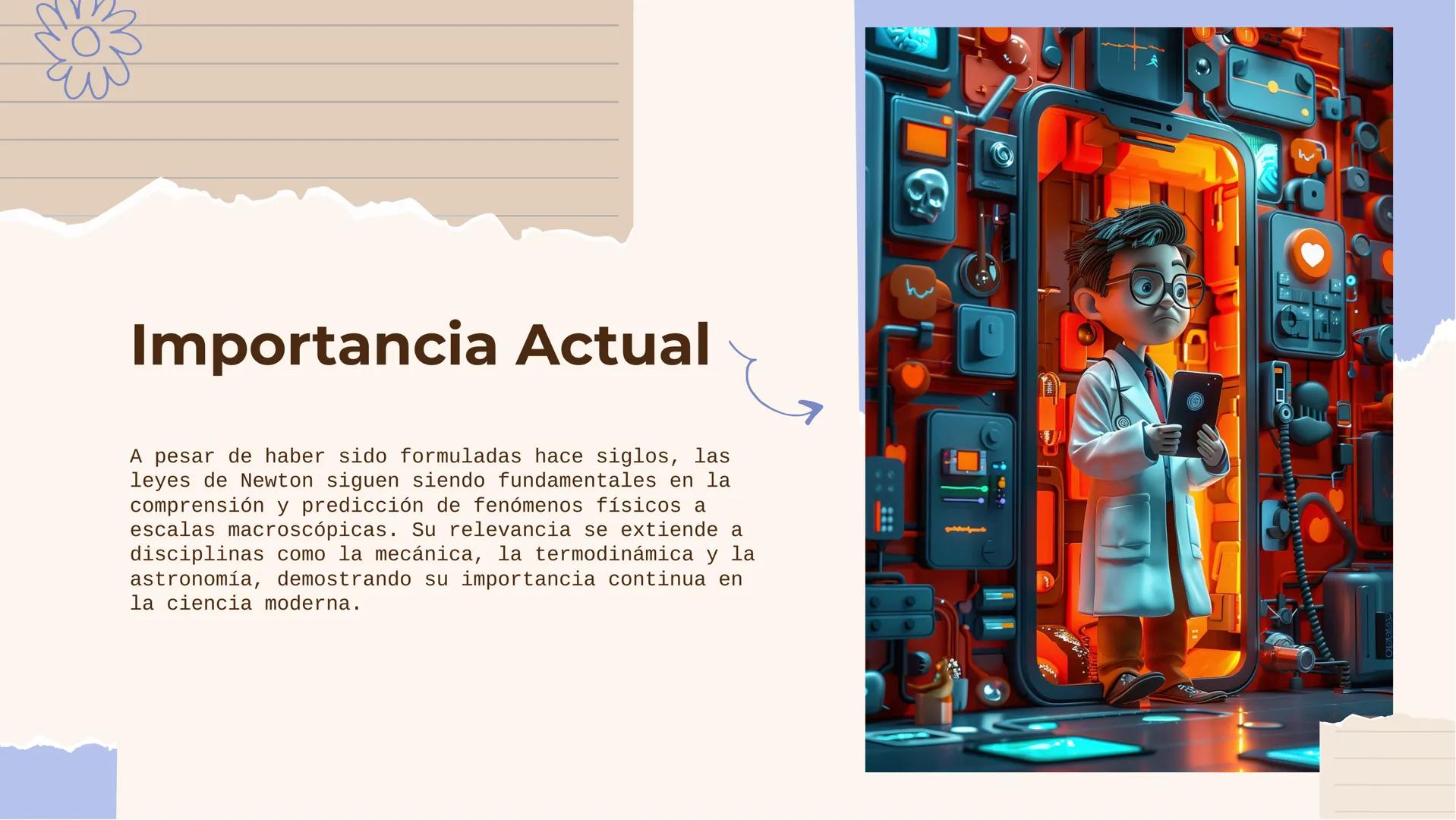 # Los Principios
## Fundamentales de la
## Dinámica Según Isaac
## Newton Introducción

En esta presentación se abordarán los
Principios Fun