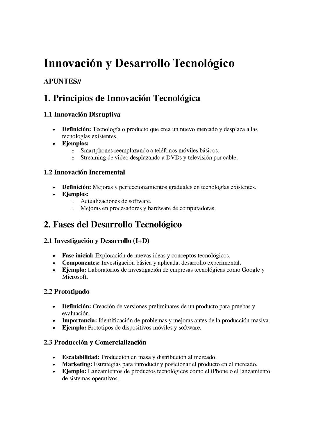 Avances en Innovación y Tecnología Moderna