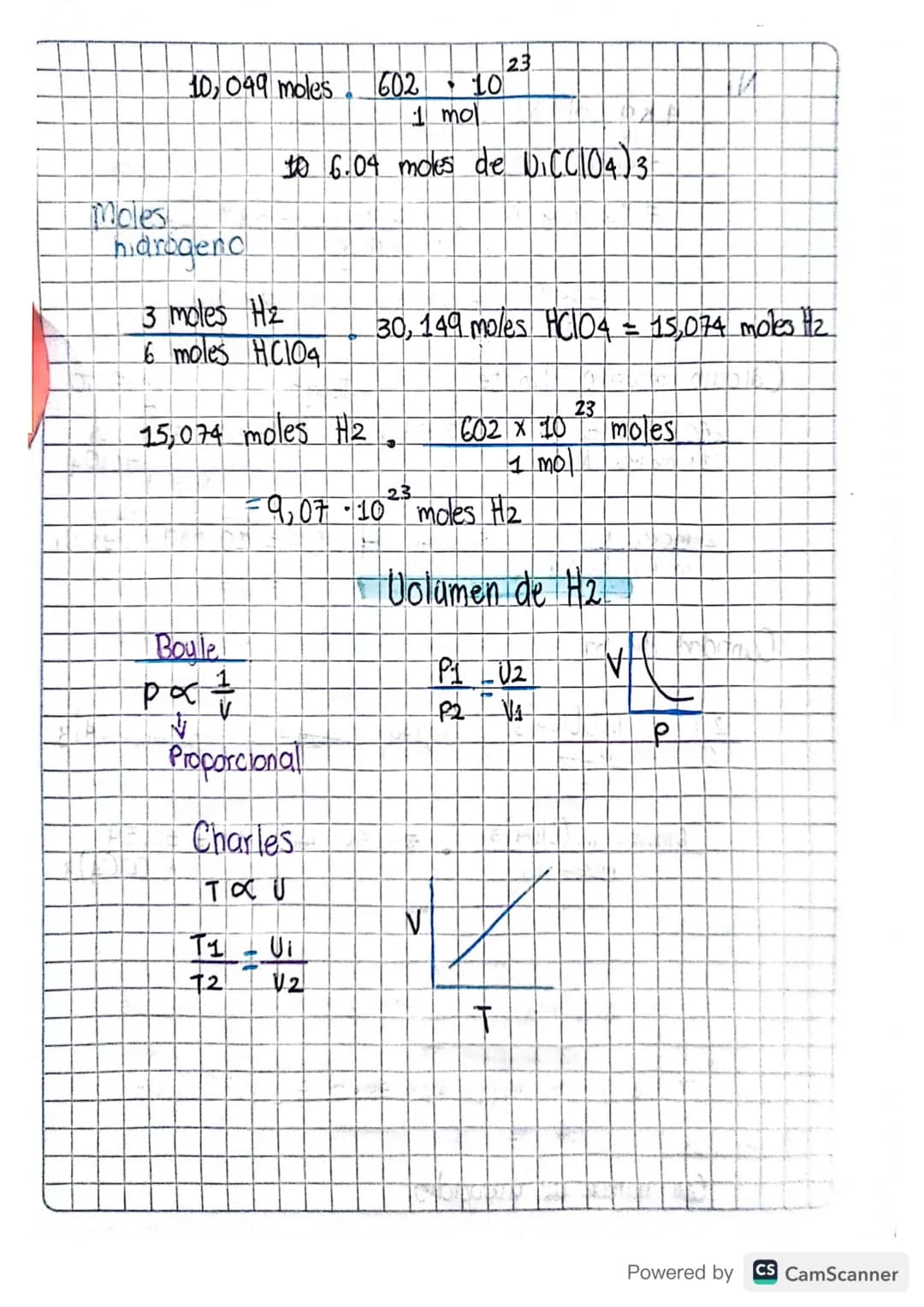 Ejercicios
1) Hallar molaridad normalidad P/P, PPM, V/V, Plu
Molalidad para
a. 5g de KCI en 250 ml H₂O
b. 3.2g de LIOH en 500 ml H₂O
C. 10,5