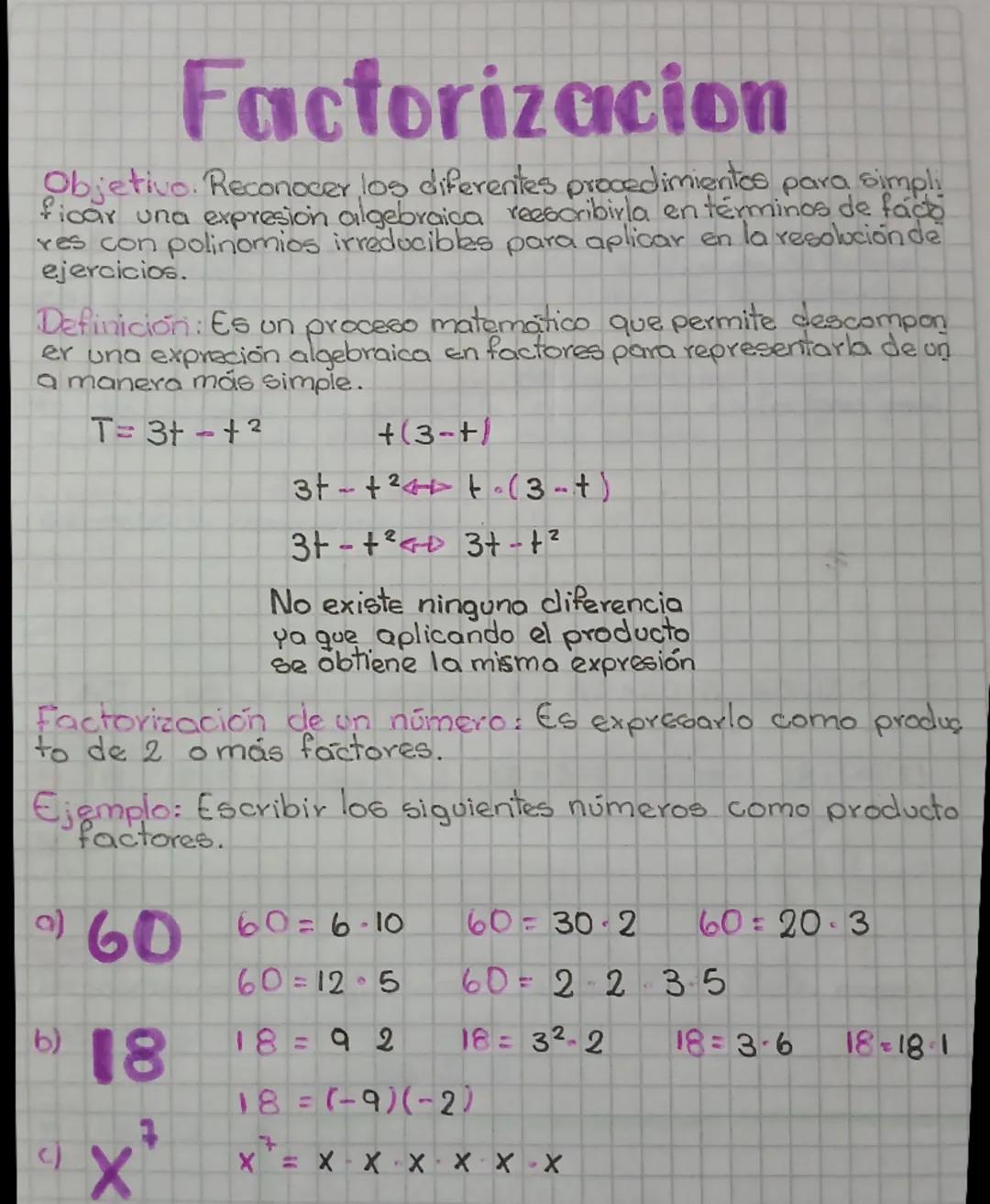 Factorizacion 