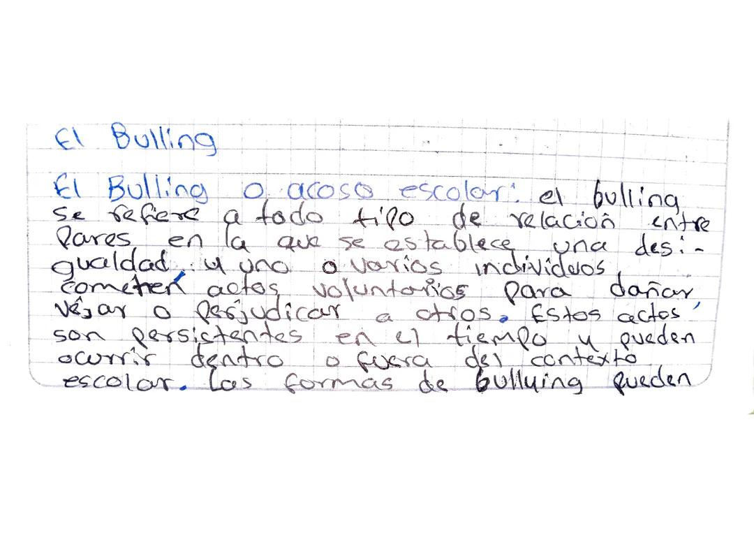 El Bullying 