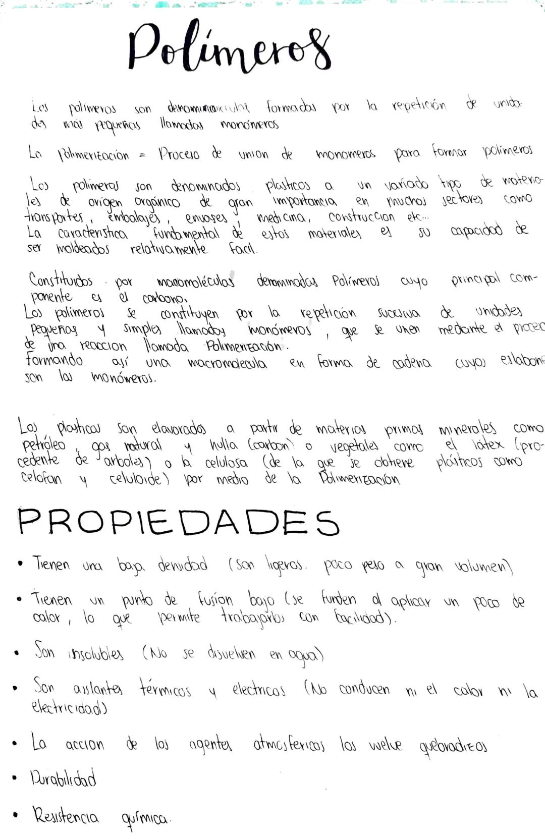 =
Proceso de
Los polímeros
de
maj
Polímeros
son
Pequeñas
La Polimerización
denominacular formadas por
llamadas monómeros
la repetición de un
