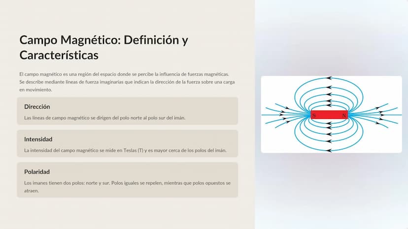 Magnetismo
El magnetismo es una fuerza fundamental de la naturaleza que
surge de la interacción de partículas cargadas en movimiento. Esta
f