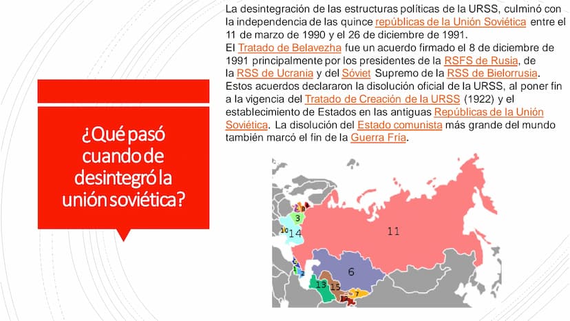 Consecuencias
directas del fin
de la guerra.
■ La desaparición de los regímenes fascistas en Italia y
Alemania.
■ El fin del imperialismo ja