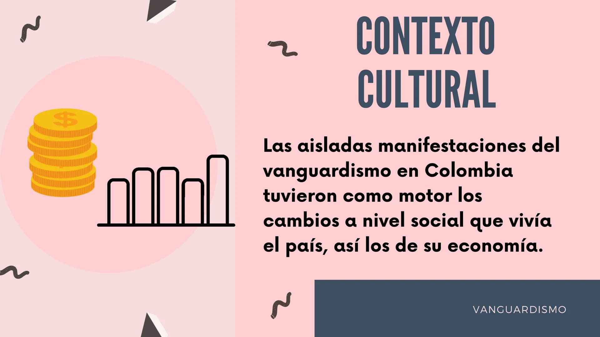 EL MODERNISMO Y
VANGUARDISMO EN
COLOMBIA
2 2 CONTEXTO
HISTÓRICO
El Modernismo en Colombia fue un
movimiento literario que surgió en el país
