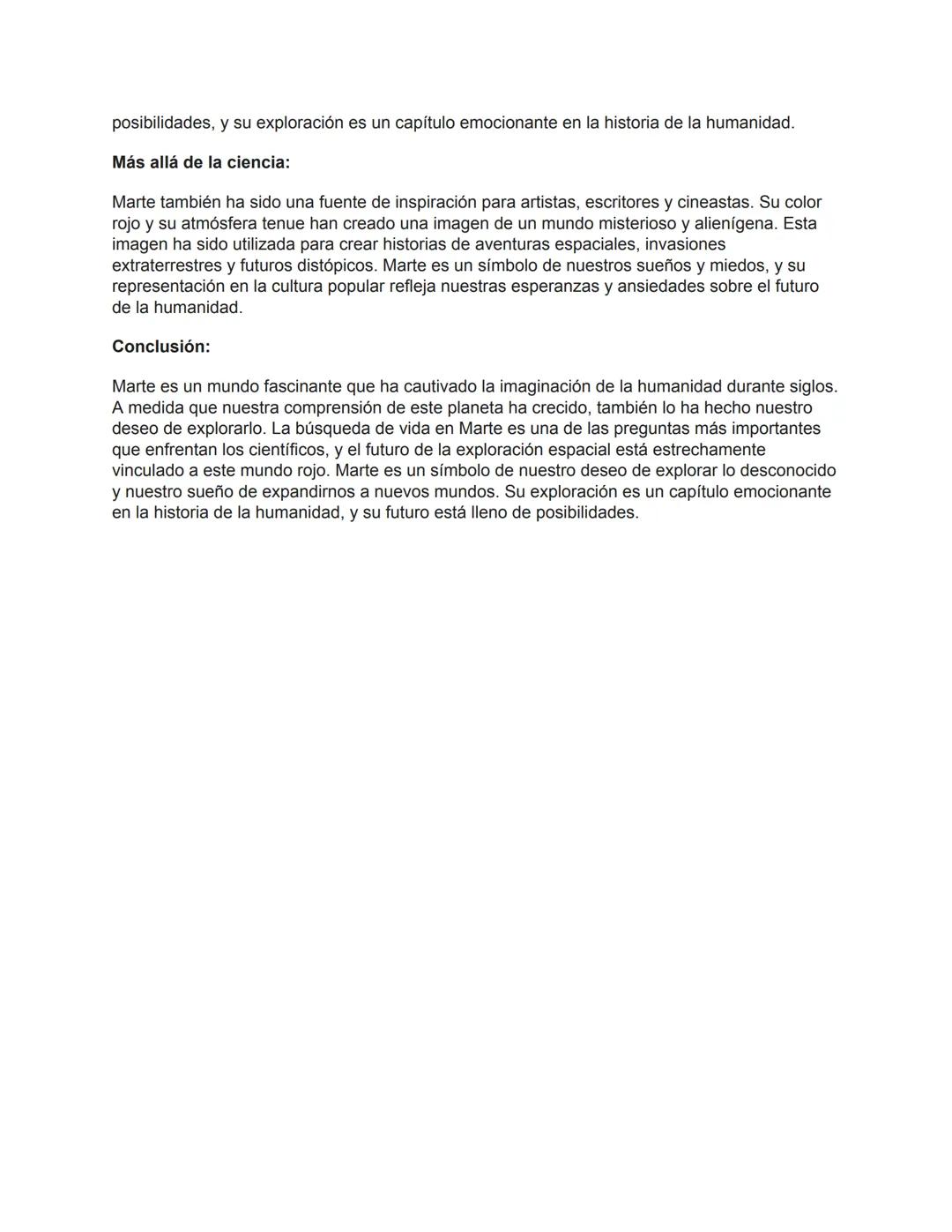 Marte: Un mundo rojo, un mundo de
sueños
Marte, el planeta rojo, ha cautivado la imaginación de la humanidad durante siglos. Su color
rojizo