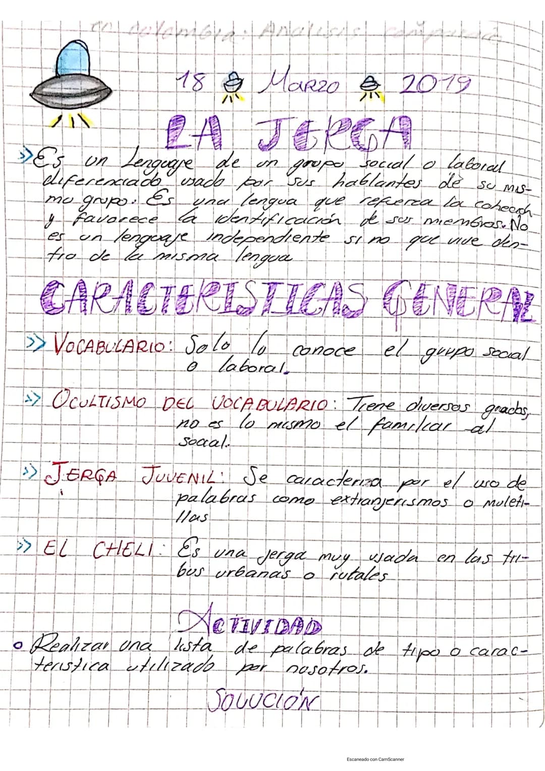 18 & Marzo & 2019
215
LA JERGA
Laboral
»Es un Lenguaje de un grupo social o
diferenciado usado por sus hablantes de so mis-
mo grupo. Es una