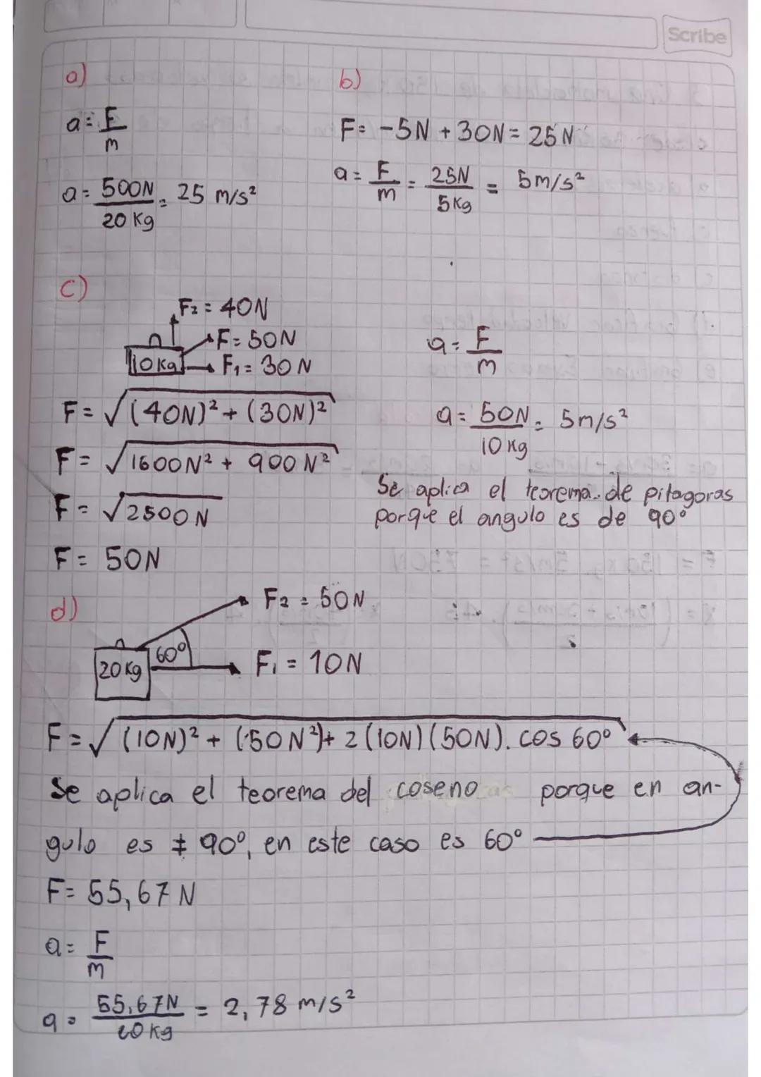 Scribe Tercera ley: ley de accion y reacción

f
A cada accion siempre se opone una reaccion de qual
magnitud pero de sentido contrario.

$F_