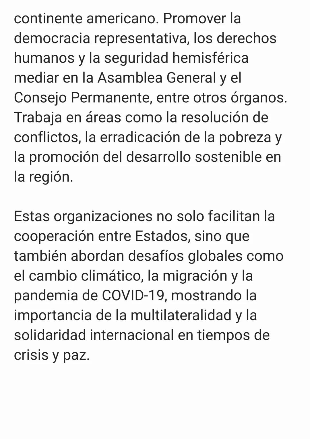 Internacional: ONU, UE y OEA.
Los organismos internacionales como la
Organización de las Naciones Unidas
(ONU), la Unión Europea (UE) y la
O