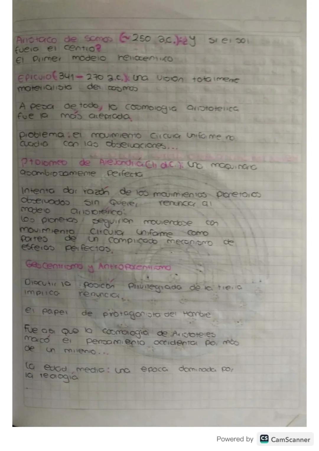 Cosmologia Glegal
tiena
la cosmologia de Anaximardio (~ 600 2.c.): 10
un disco generado por un
y las estierias son bolas de
remolino
alle
co