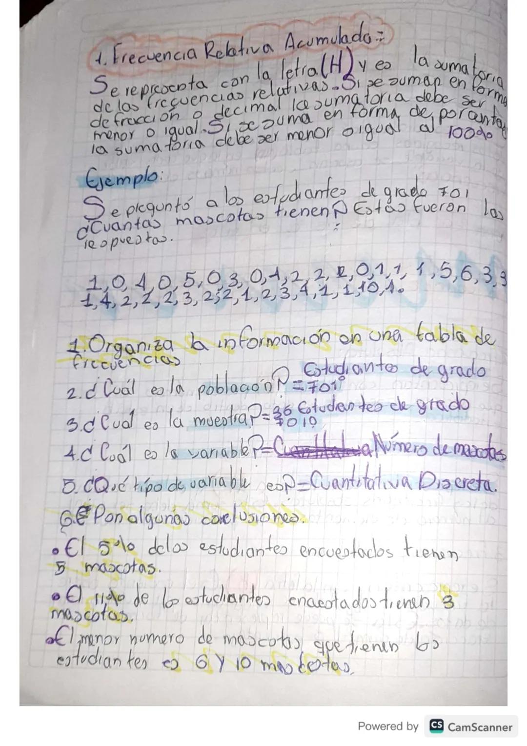 CREWEL CONS
En un estudio estadístico, es necesario organizar los
datos recogidos en una tabla (c) en la que code vabr
de la variable se aso