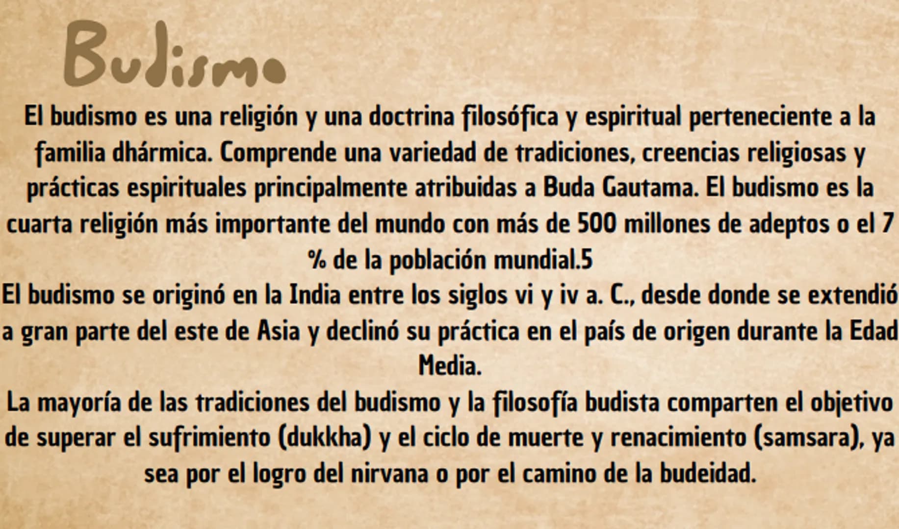 RELIGIONES
en el mundo Cristiana
Es una religión abrahámica monoteísta basada en la vida y enseñanzas de Jesús de
Nazaret. Es la religión má