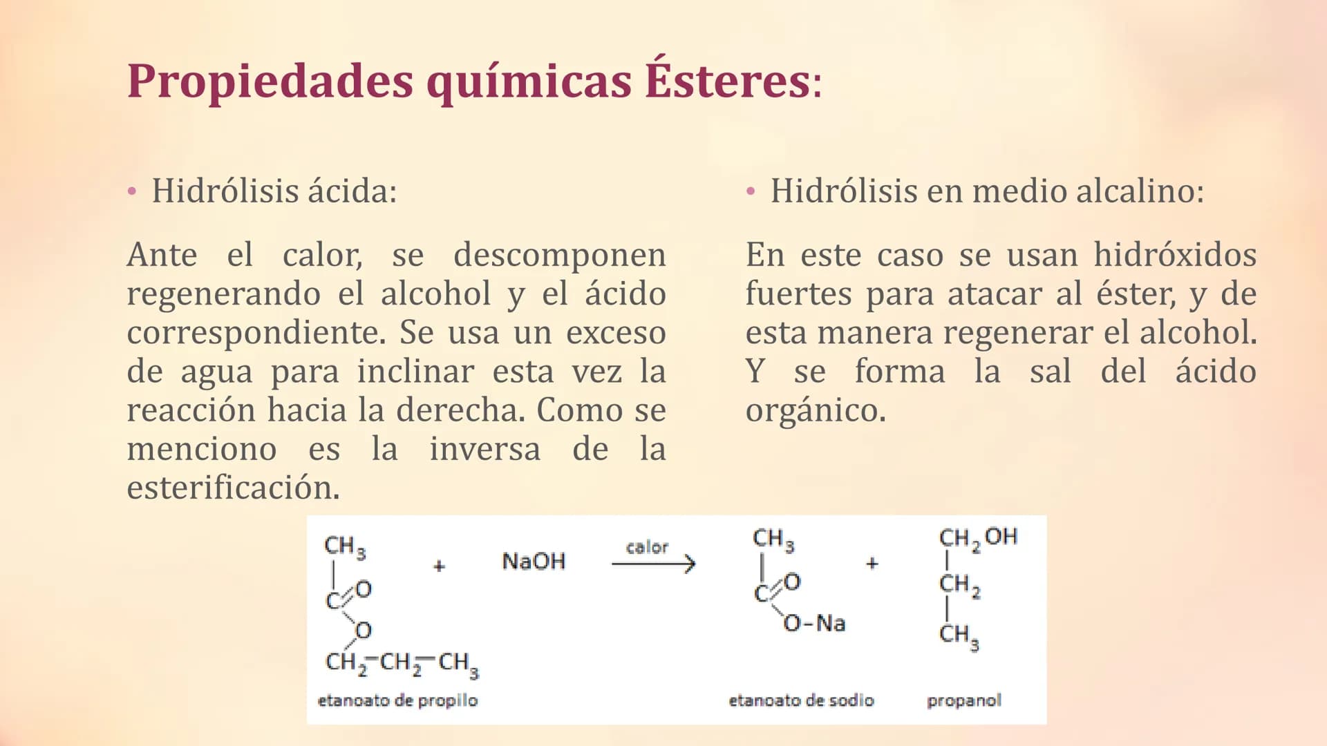 ESTERES .
Ésteres
Son compuestos orgánicos derivados de petróleo o
inorgánicos oxigenados en los cuales uno o más
protones son sustituidos p