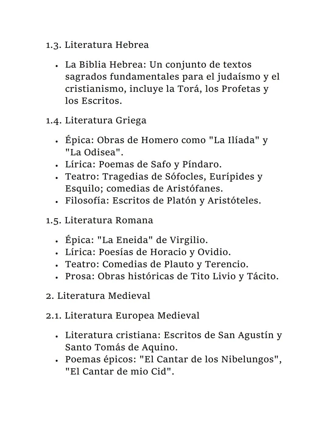 # Historia de la Literatura

La historia de la literatura abarca un vasto campo
de estudio que incluye la evolución de la escritura,
los gén