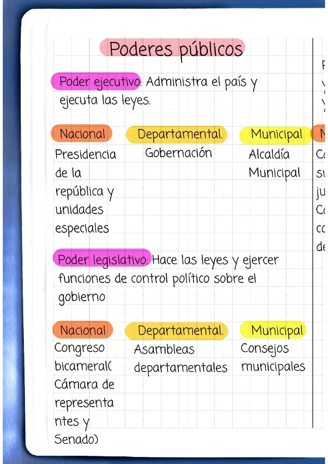 Ramas del poder público 