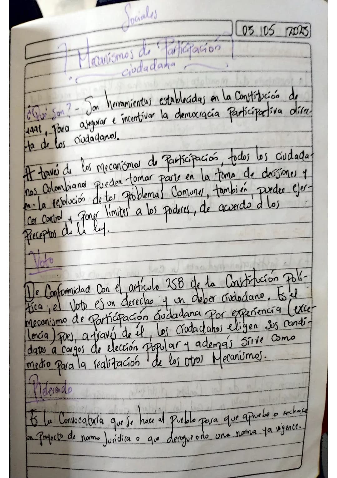 mecanismos de participación cuidadana 