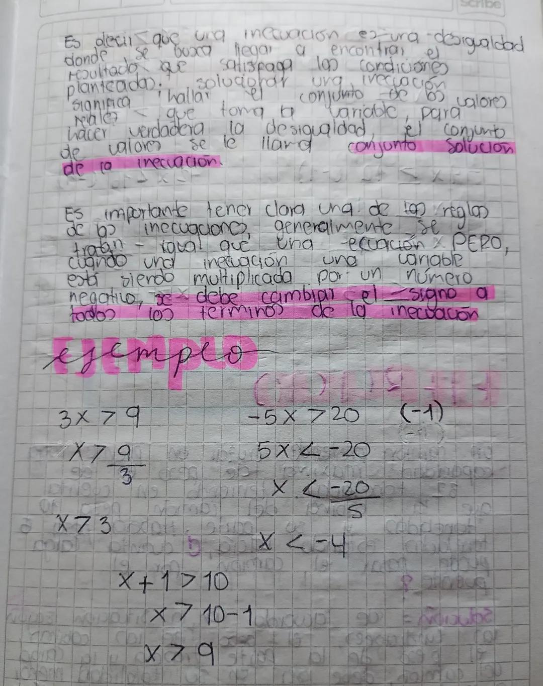 # inecudciones

una inecuación es una desigualdad entre
doo expresiones algebraicos y en la cint
intervienen variables, unga des en principa