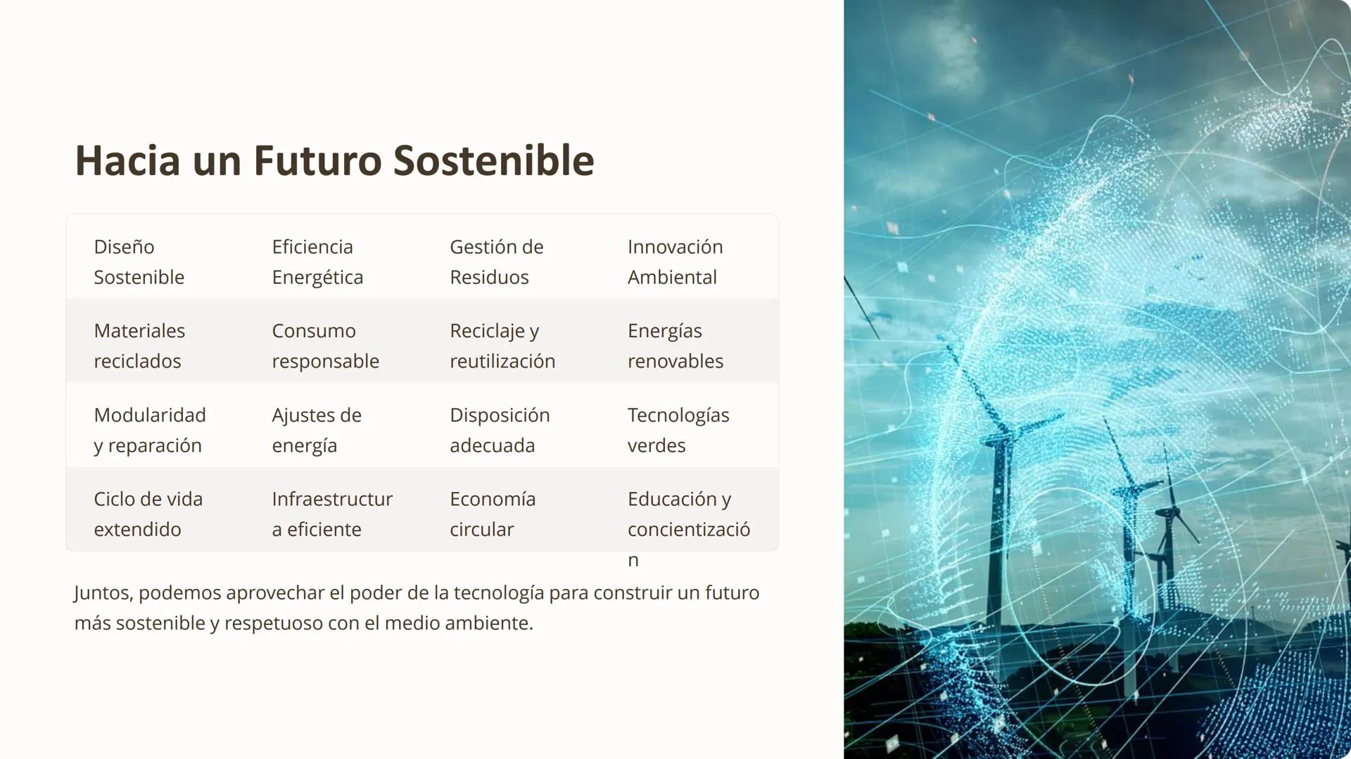 # Impacto Ambiental

# Ambiental de la

# Tecnología

La tecnología ha transformado nuestras vidas, pero también
ha tenido un impacto signif