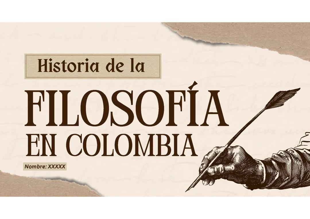 La evolución de la filosofía en Colombia: conceptos y referentes clave